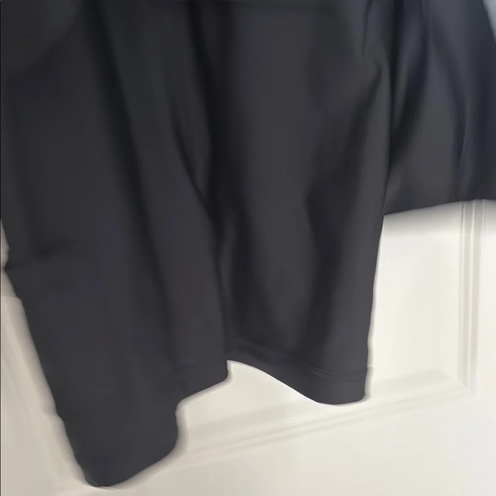 Black and White Mini Athletic Dress - Picture 2 of 4